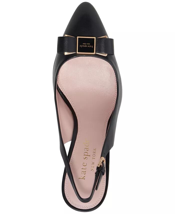 Женские туфли Bowdie Slingback kate spade new york, черный — фото 4