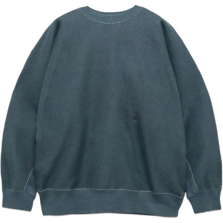 

Джемпер FW25 Crew Neck Sweat Knitwear Unisex Nanamica, синий