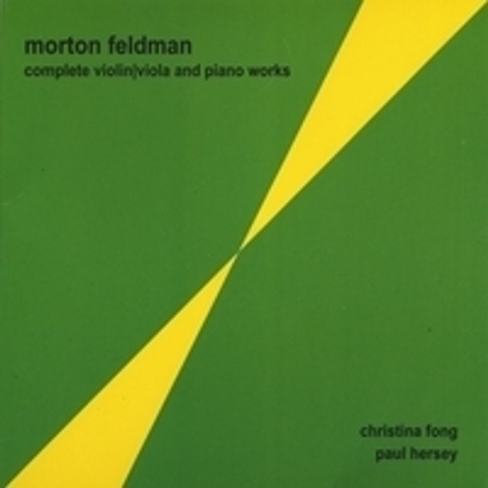 

Диск CD Complete Works for Violin and Piano - Morton Feldman