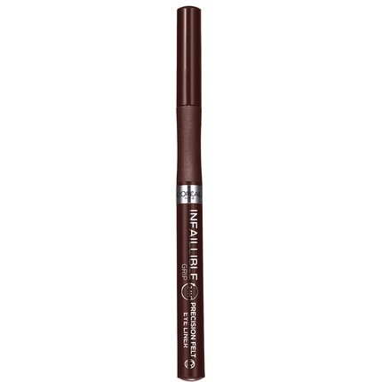 

Paris Infallible Grip Precision Felt 0,4 мм, 27 часов, стойкая подводка для глаз, коричневая, L'Oreal