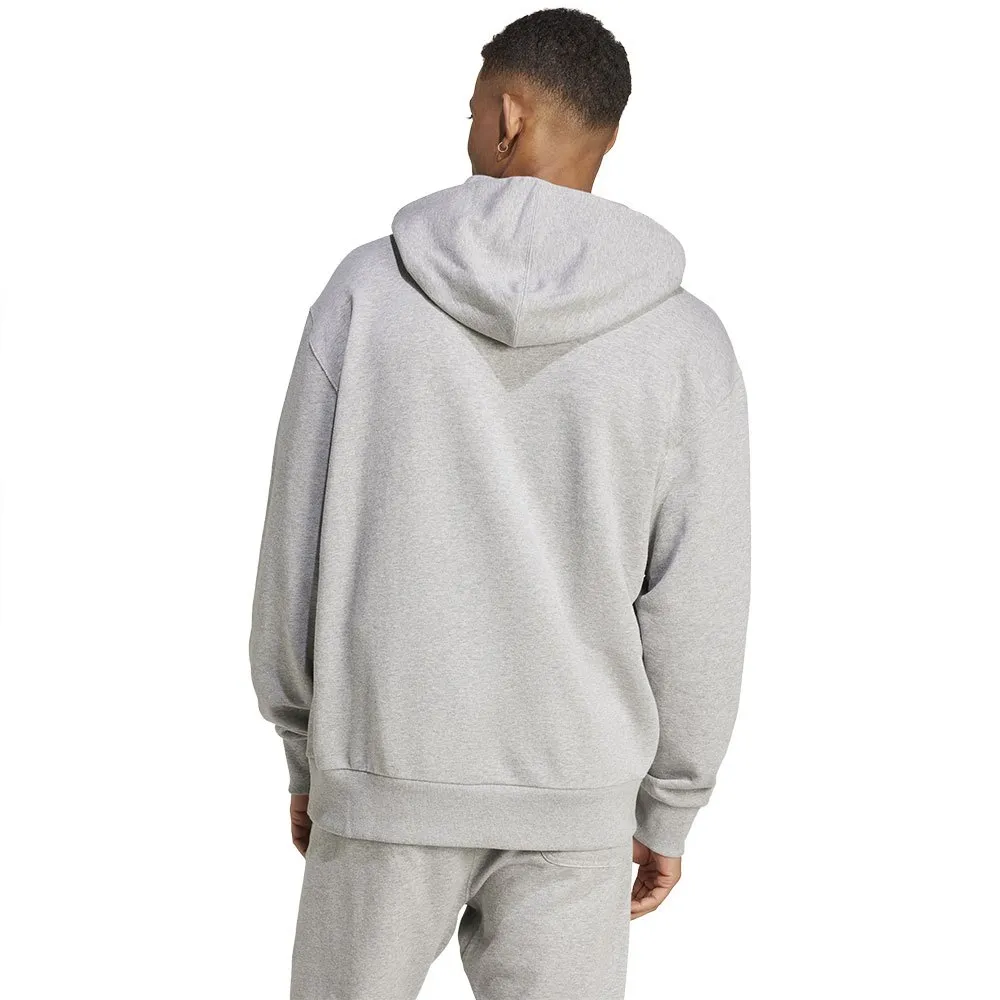 Худи adidas All SZN French Terry, серый — фото 2