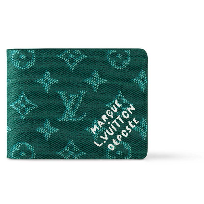

LOUIS VUITTON Зеленый бумажник