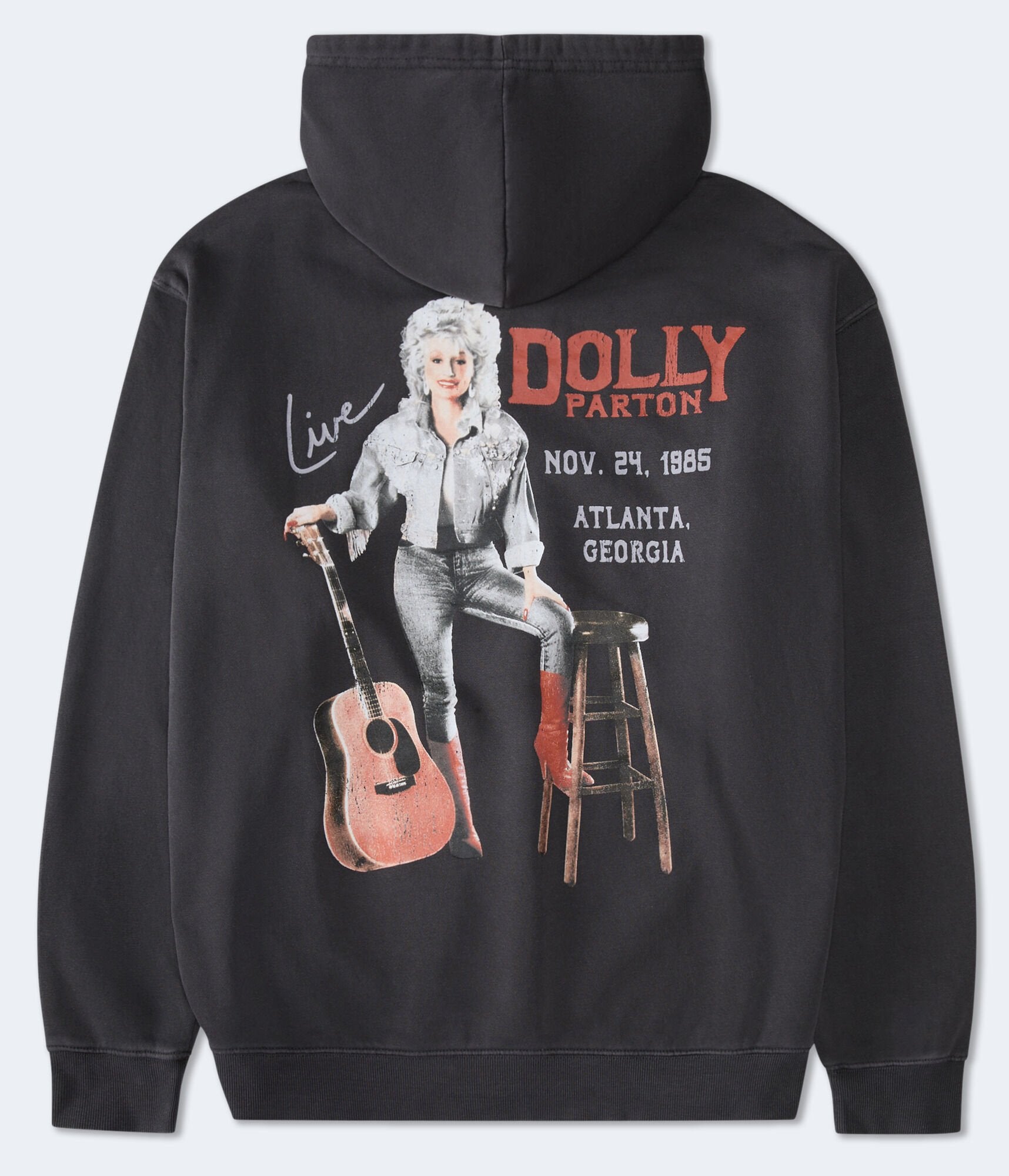 

Толстовка с капюшоном Aeropostale Dolly Parton Live, черный