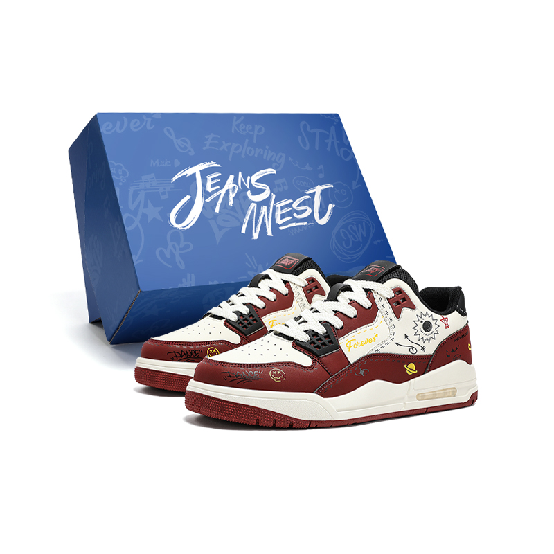 

Низкие повседневные туфли мужские JEANSWEST, Red