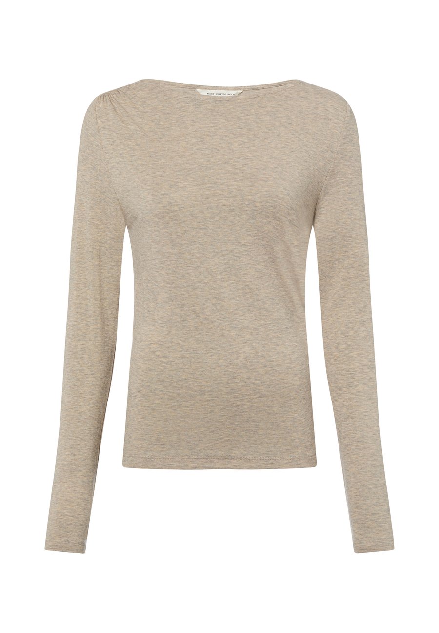 

Топ MSCH Copenhagen Long sleeved top, Kitt/Beige