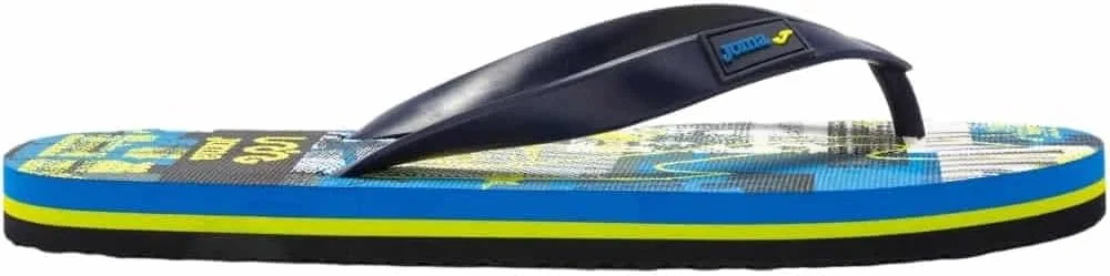 Мужские сандалии Joma S.WATES 2303 с резиновыми накладками на пальцы, желтые, для бассейна и пляжа
