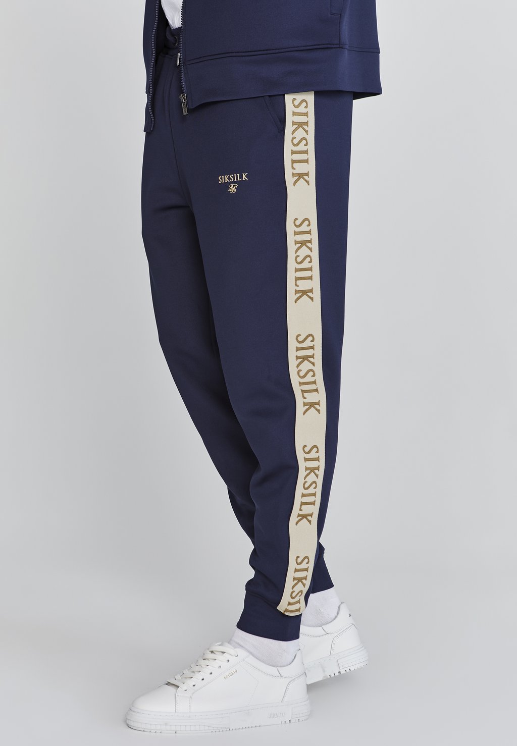 

Спортивные брюки MUSCLE FIT JOGGERS SIKSILK, темно-синий