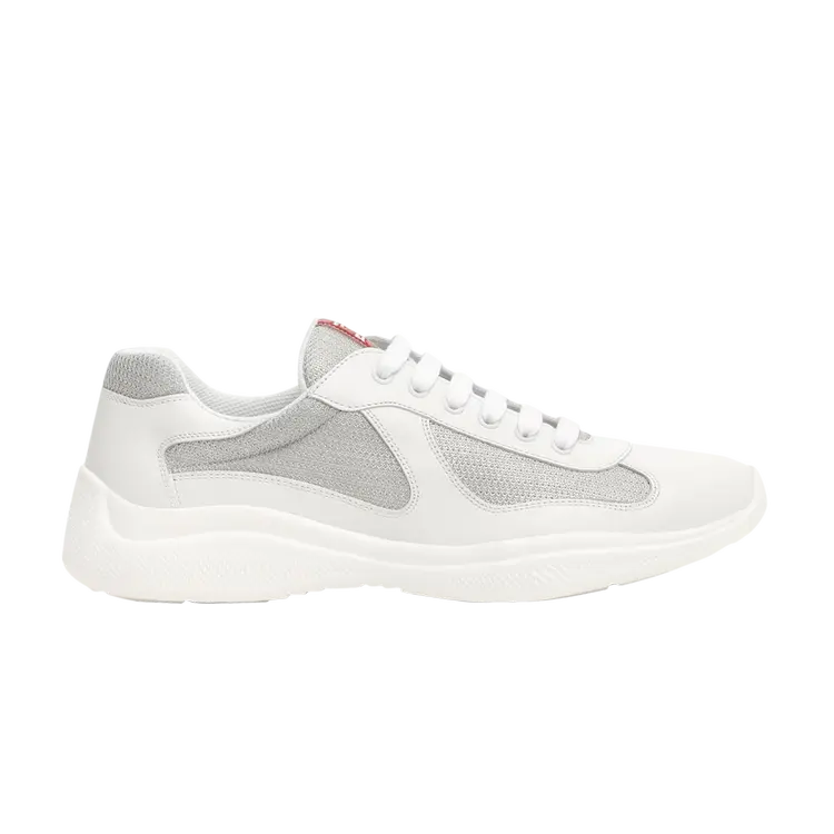 

Кроссовки Prada America's Cup 'White Silver', белый