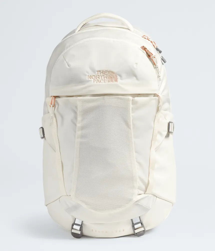 

Женский рюкзак Recon Luxe The North Face, White Dune/Burnt Coral Metallic