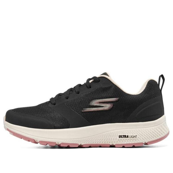 Кроссовки go run consistent 'black pink' Skechers, черный