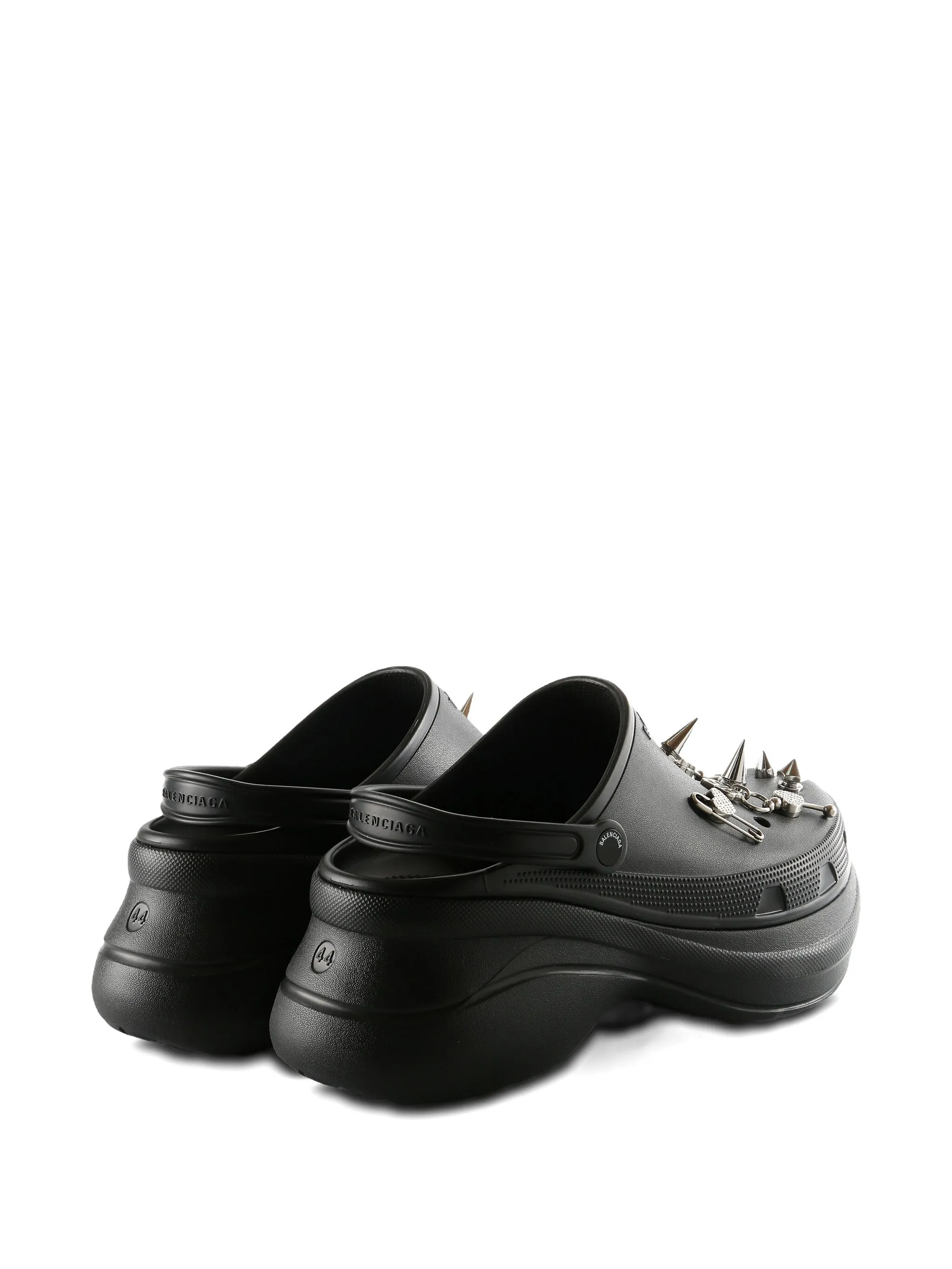 

Мюли Jibbitz из коллаборации с Crocs Balenciaga, черный