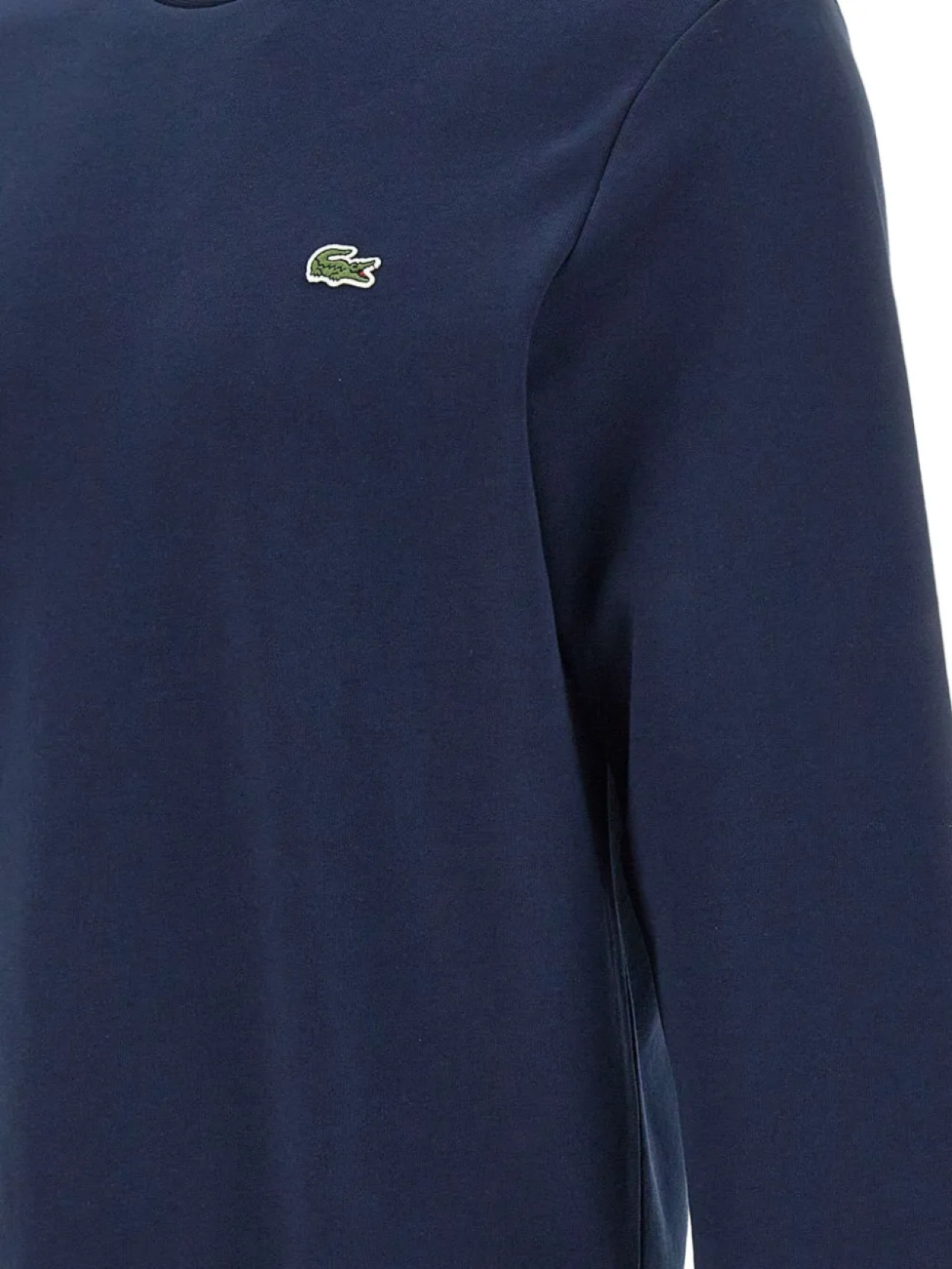 Толстовка из хлопка Lacoste, синий — фото 4