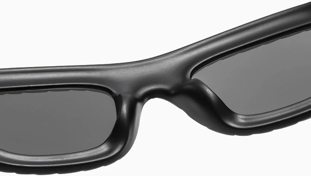 

Винтажные панк-солнцезащитные очки для женщин, модные мужские солнцезащитные очки для вождения и путешествий, очки с защитой от УФ-излучения UV400 VVTWSSW, Black Gray