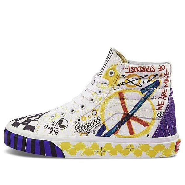 

Кроссовки sk8-hi galactic goddes 'yellow blue' Vans, желтый