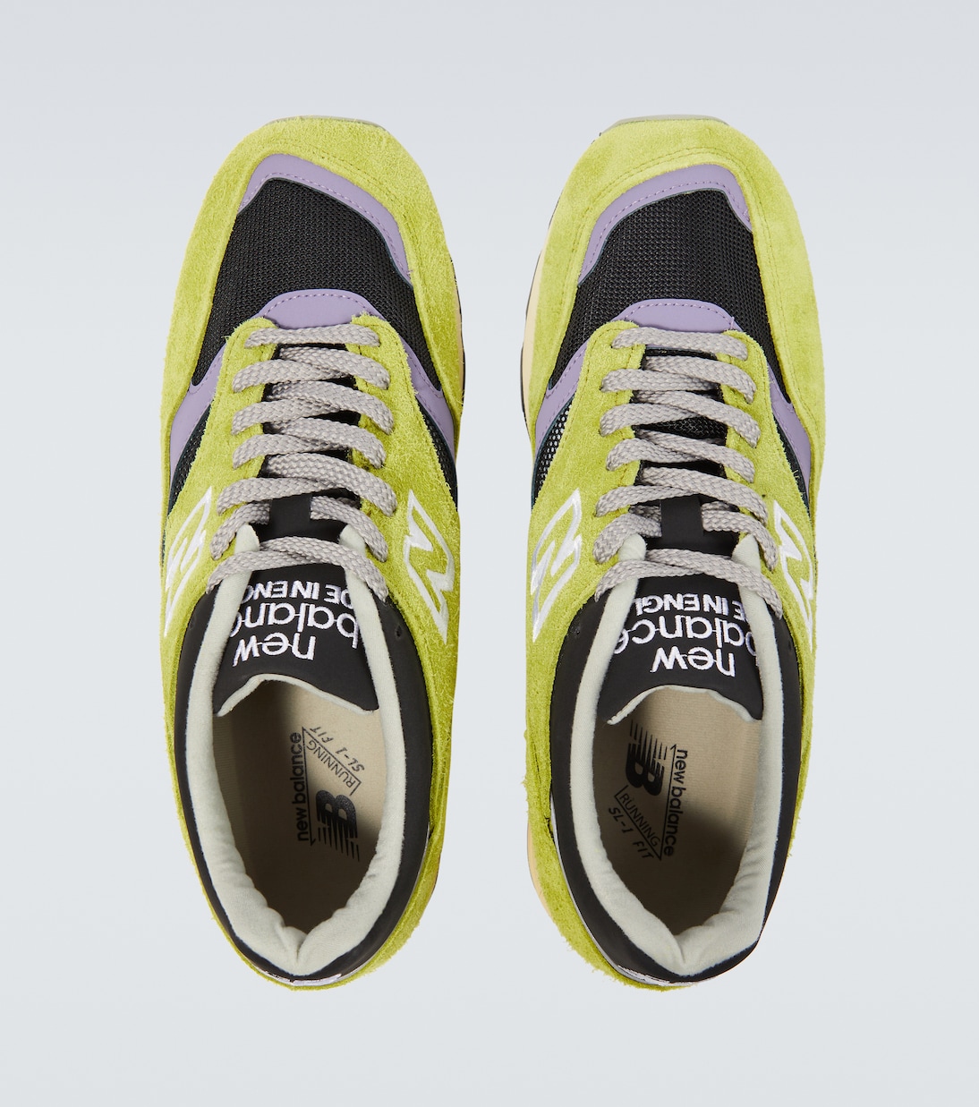 Сделано в Великобритании, кожаные кроссовки 1500 года New Balance, Green Oasis — фото 4