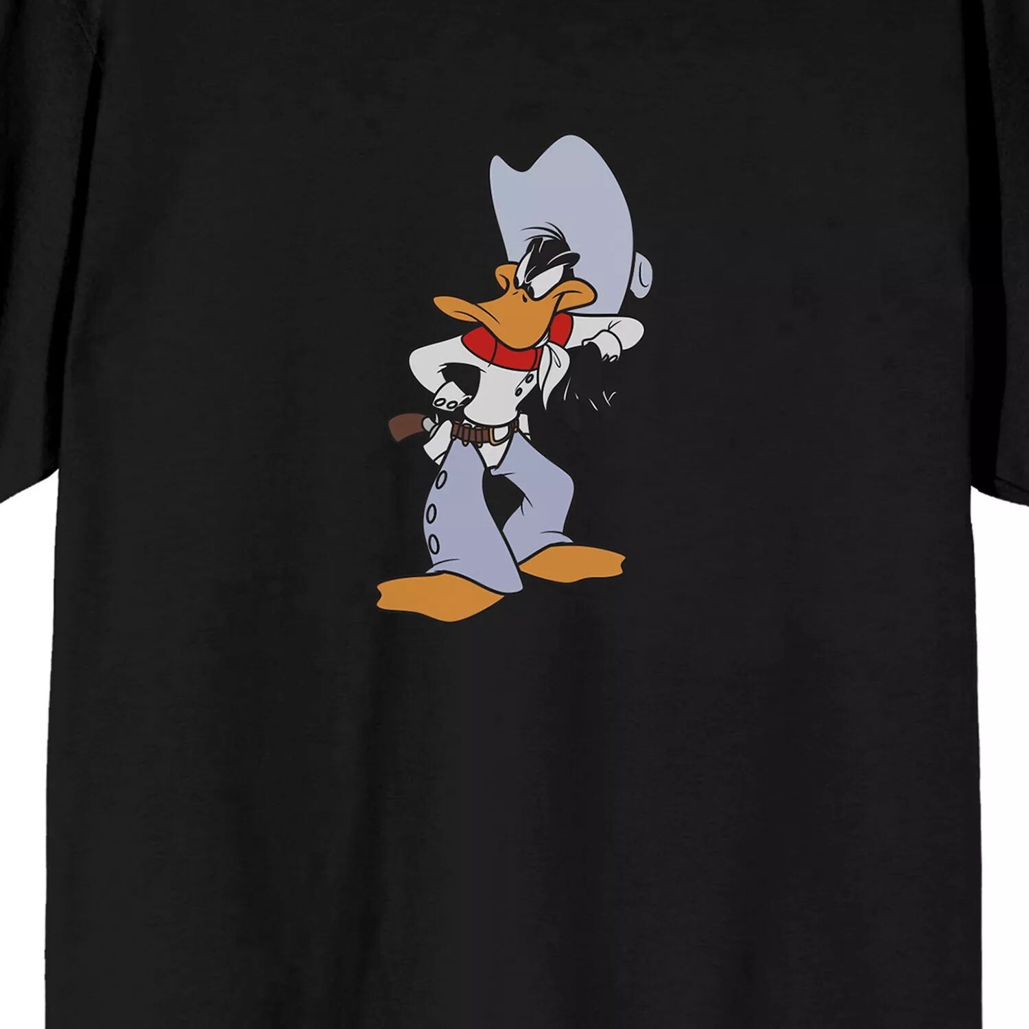 

Мужская футболка с рисунком Looney Tunes Cowboy Daffy Licensed Character