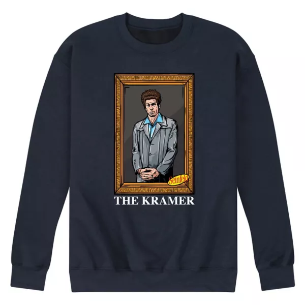 

Мужская флисовая толстовка Seinfeld "The Kramer" Licensed Character, синий