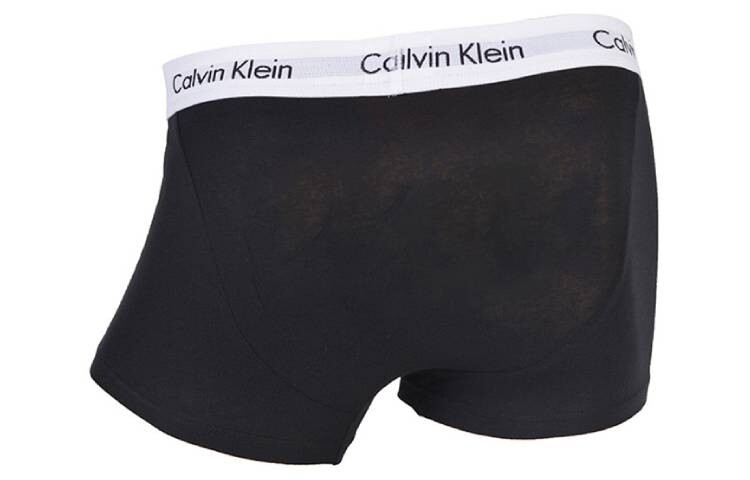 Мужские трусы Calvin Klein, Комплект из 2 шт. (3 полоски, черные) — фото 3