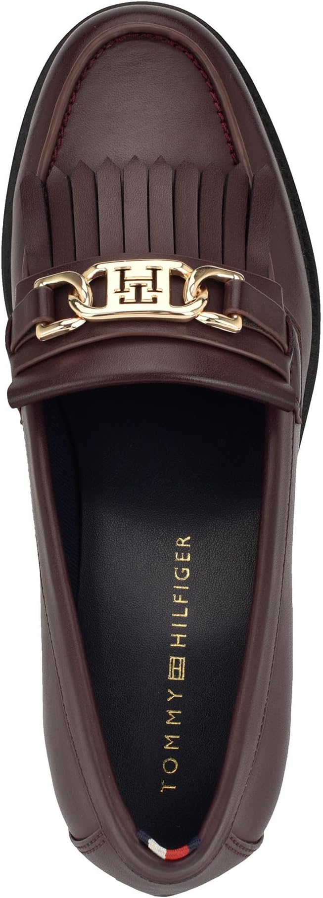 Лоферы Tommy Hilfiger Merise, цвет Dark Red — фото 2