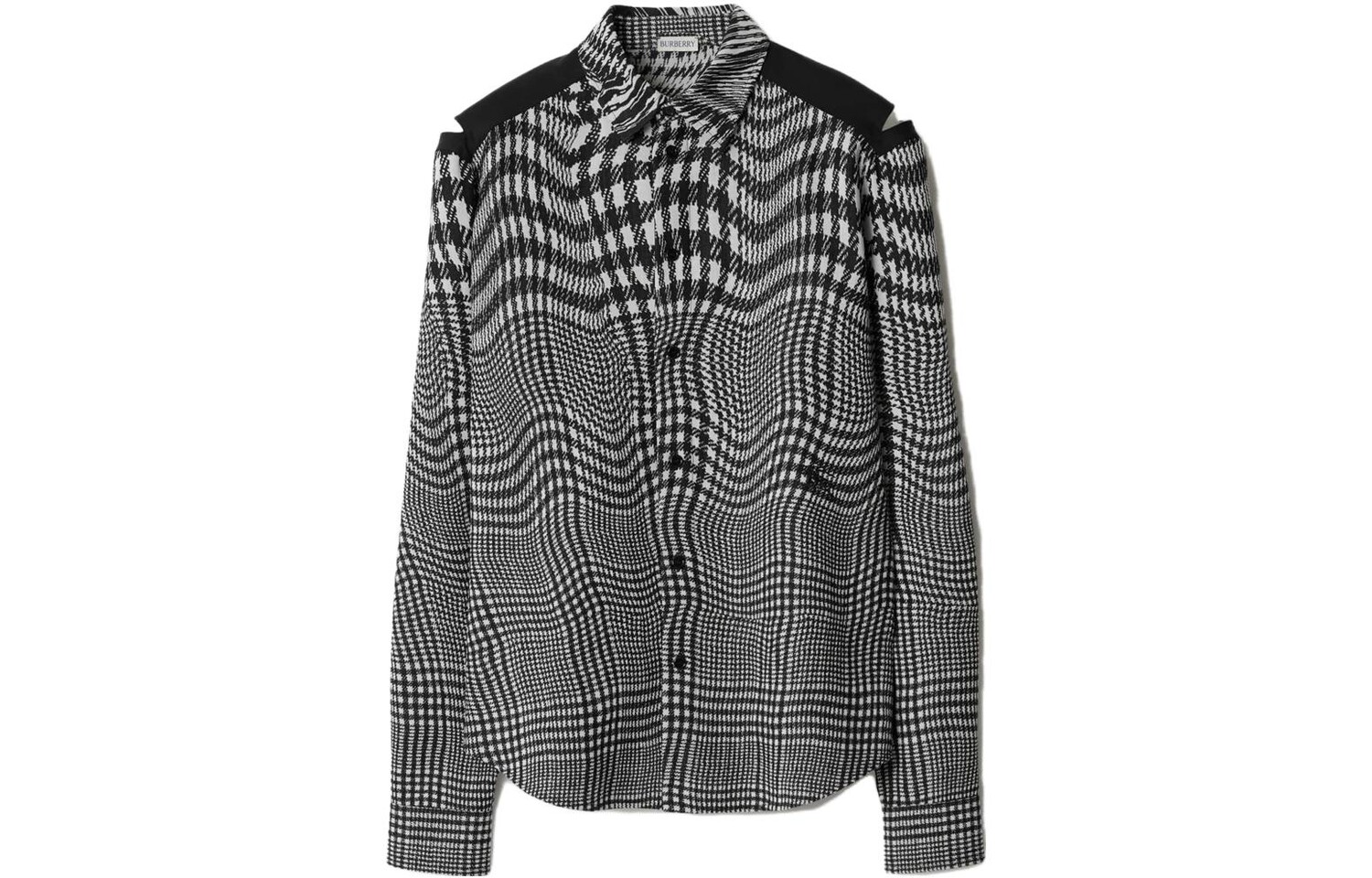 

Мужская рубашка Burberry, цвет Black/White