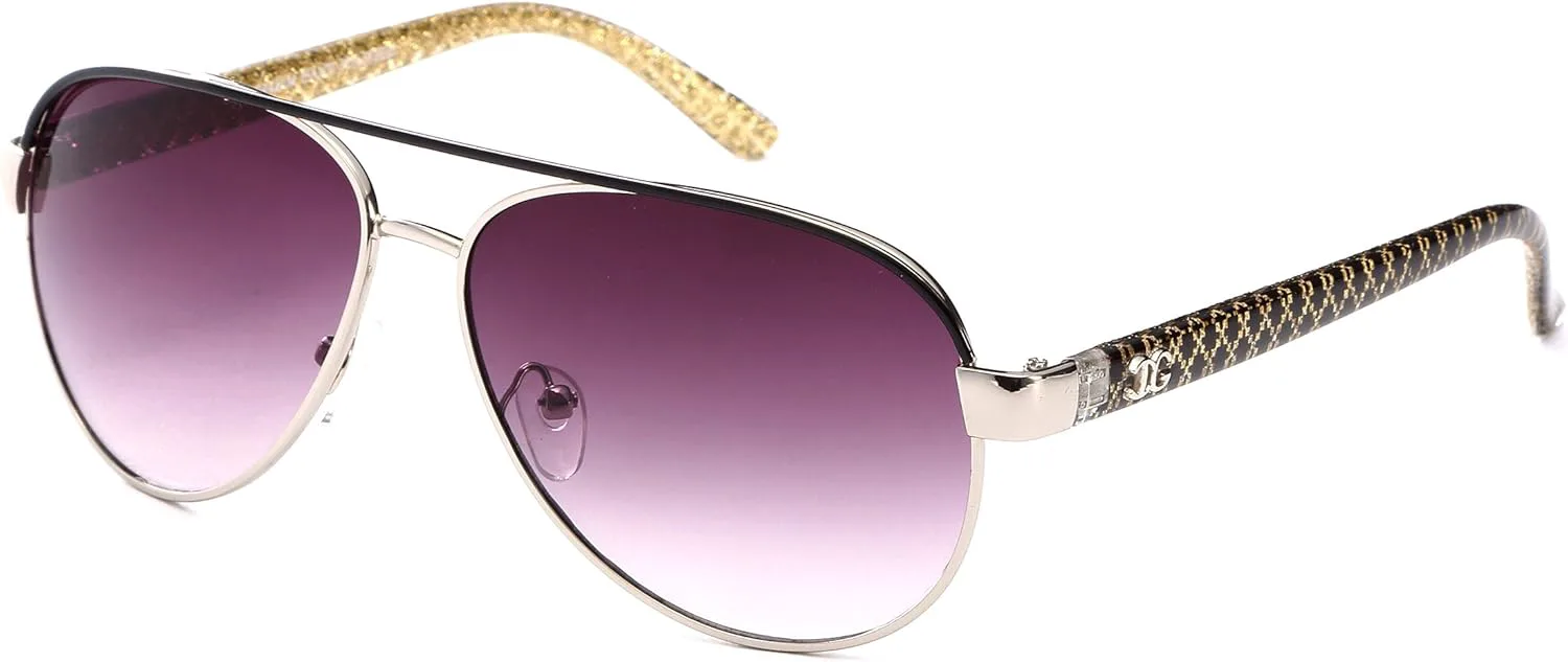 

Newbee Fashion - Большие солнцезащитные очки-авиаторы с защитой от УФ-излучения, металлический корпус, новая модель Newbee Fashion Sunglasses, 9440 Black/Silver