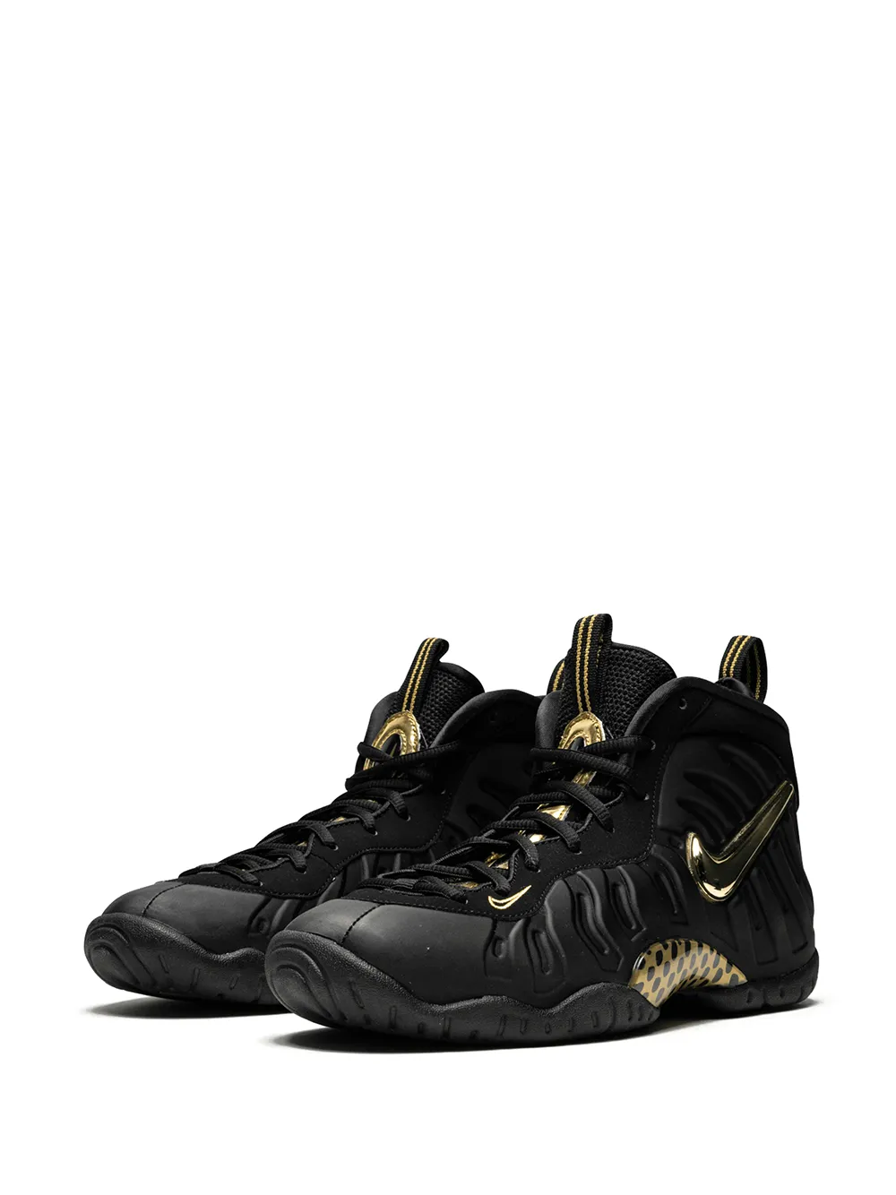 Кроссовки Little Posite Pro Nike Kids, черный — фото 2