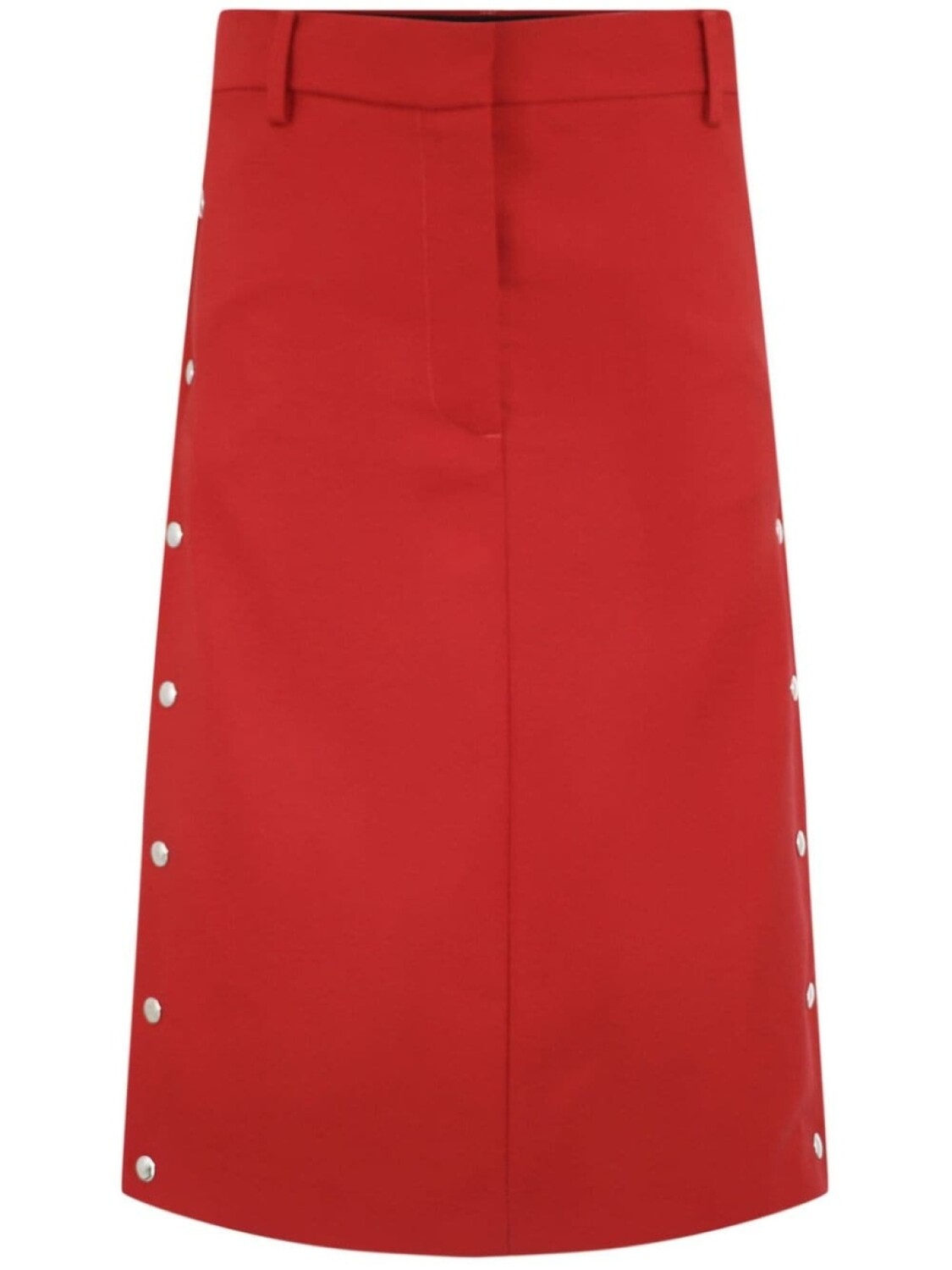 

Stella McCartney юбка, украшенная заклепками, красный