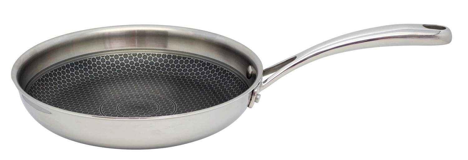 

Frying pan антипригарное покрывало relief greblon Elo, серебряный