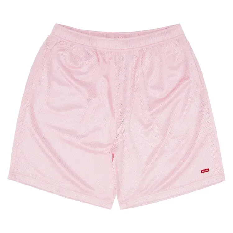 Шорты Supreme Small Box Baggy Mesh Short 'Pink'