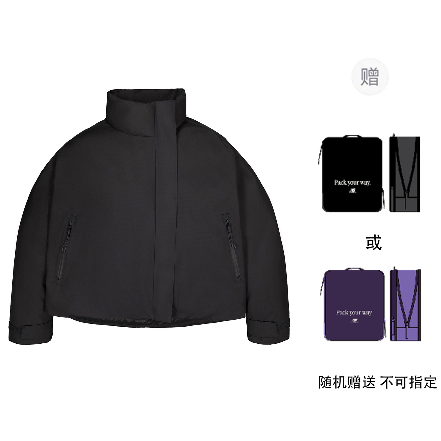 

Женская пуховая куртка New Balance, черный