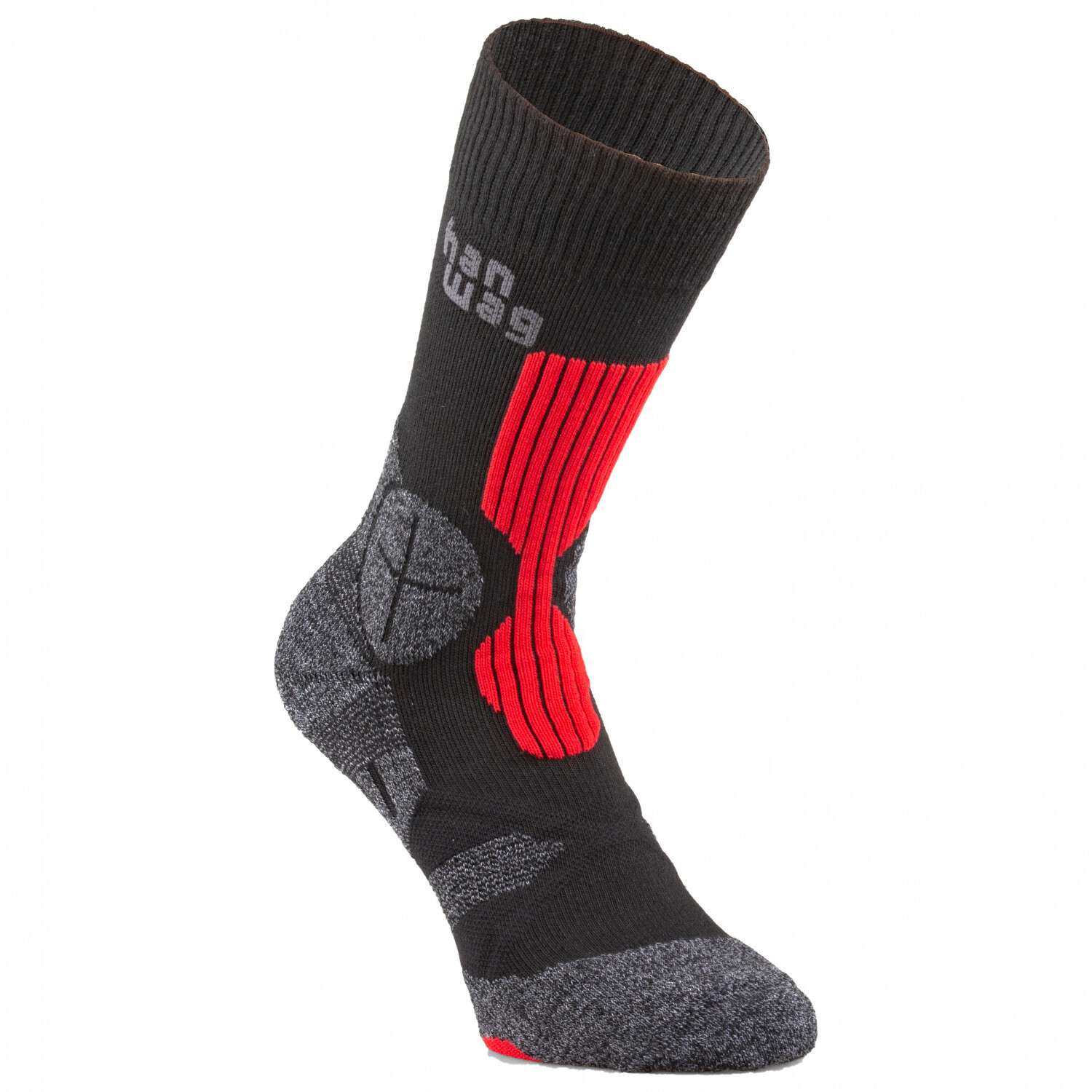 

Походные носки Hanwag Hanwag Trek Socke, цвет Asphalt/Red