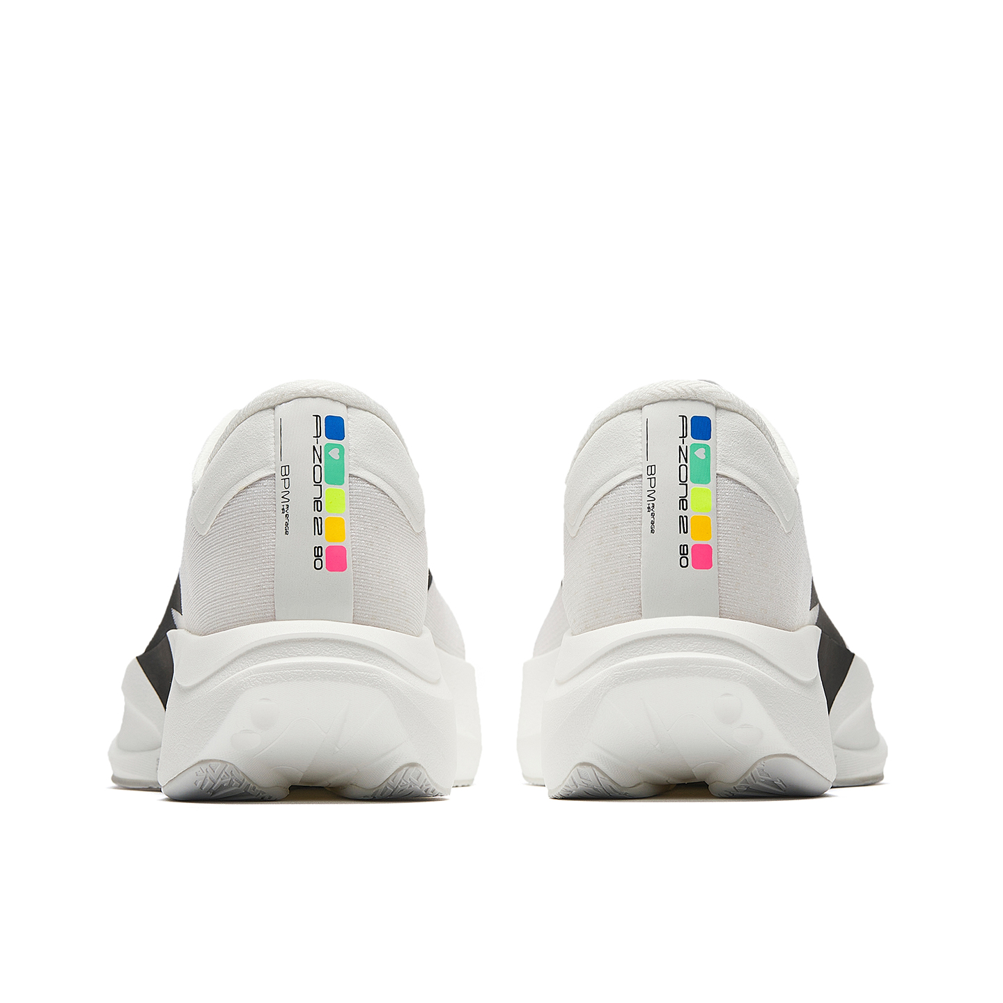 ANTA Кроссовки для бега Zone 2 Heart Rate 90 Low top мужские Papyrus White — фото 2