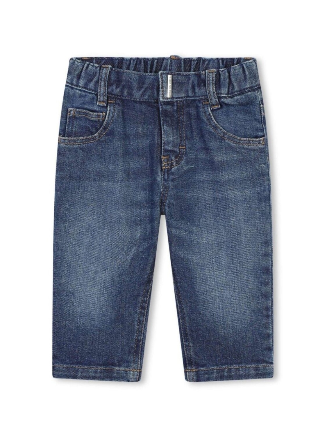 

Givenchy Kids джинсы с логотипом 4G, синий
