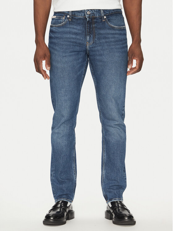 

Облегающие джинсы J30J327156 Calvin Klein Jeans, синий