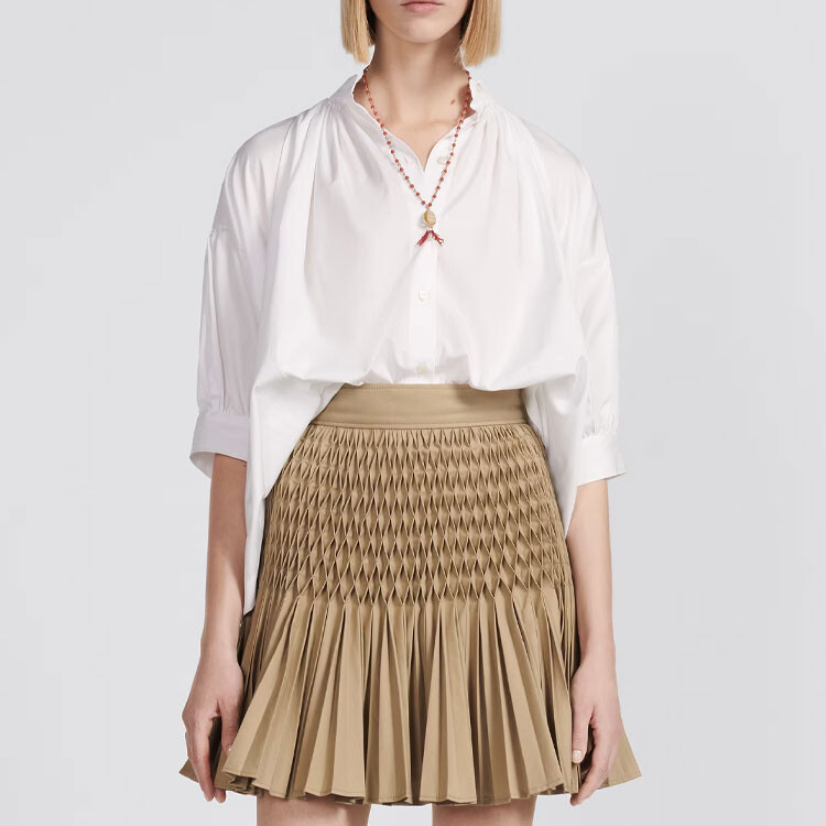 Юбка женская Dior Casual, бежевый — фото 3