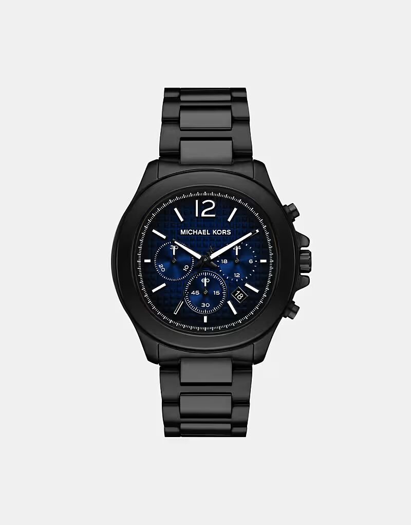 

Мужские часы Michael Kors Sage с хронографом, черные, из нержавеющей стали - ЧЕРНЫЕ