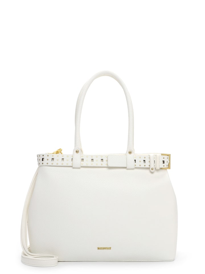 

EMILY & NOAH Сумка-шоппер E&N Justine в белом цвете