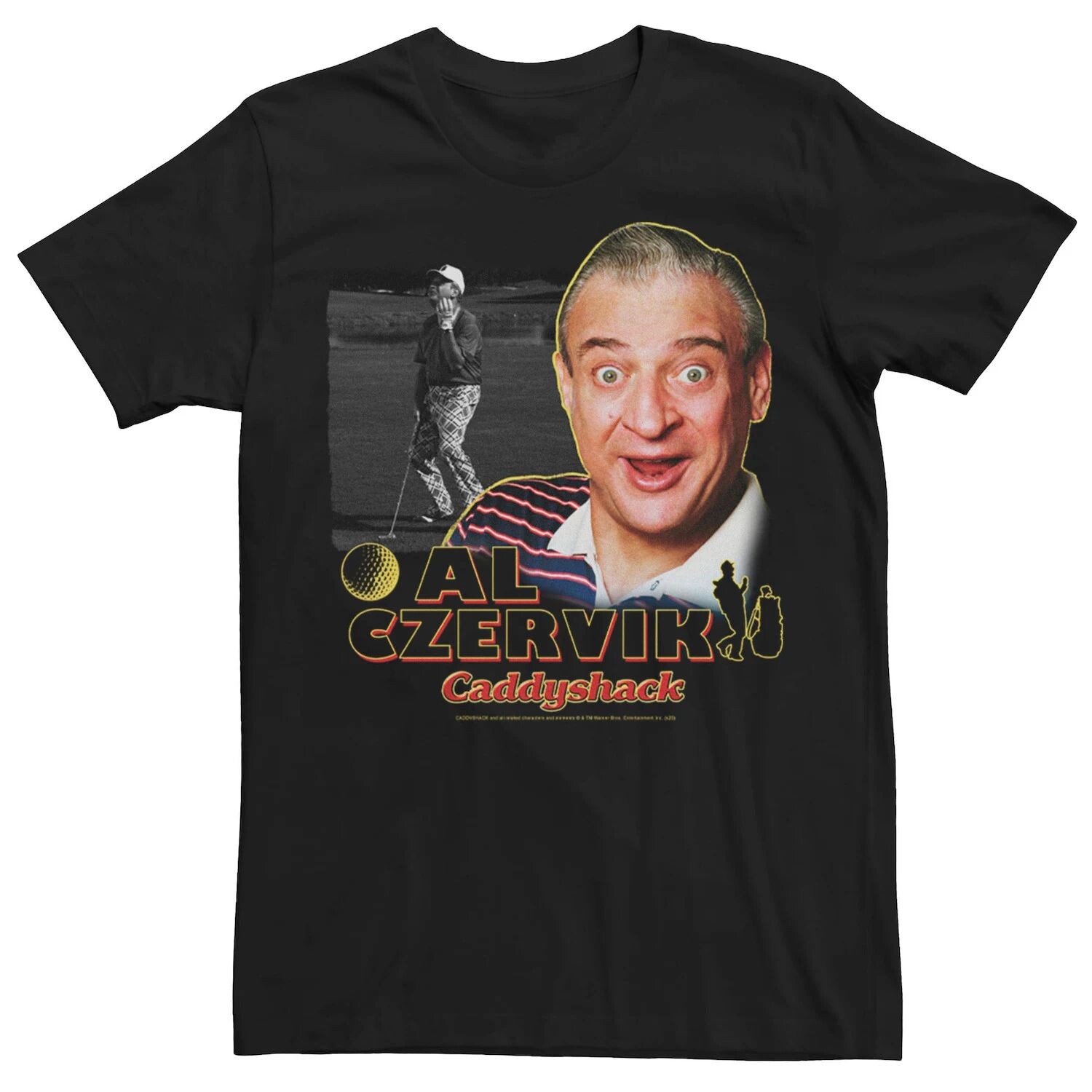 

Мужская футболка Caddyshack Al Czervik Portrait Licensed Character