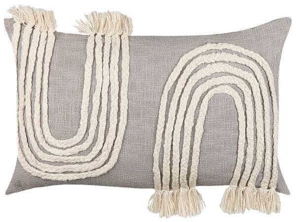 

Декоративная подушка Beliani OCIMUM, 35x35x35 см цвет beige/creme/grau