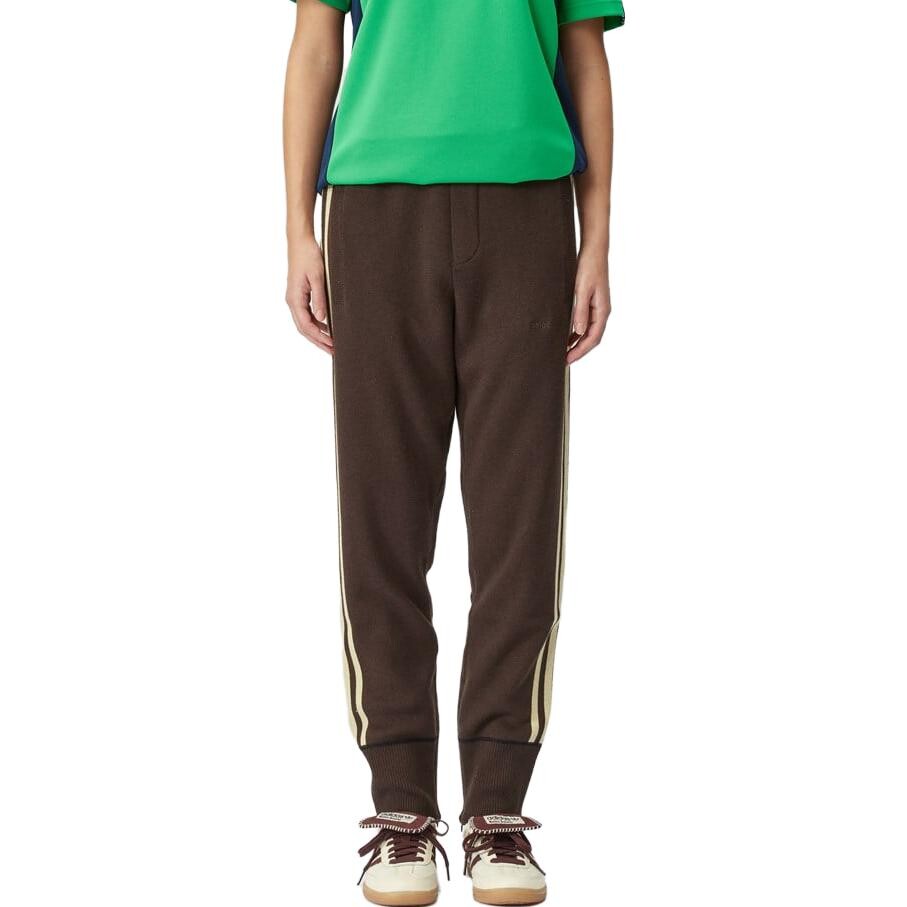 Штаны Adidas X Wales Bonner Statement Knit Adidas Originals, коричневый — фото 2