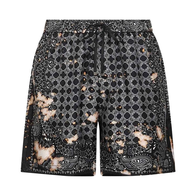 

Шорты Amiri Bleach Bandana Short, Black