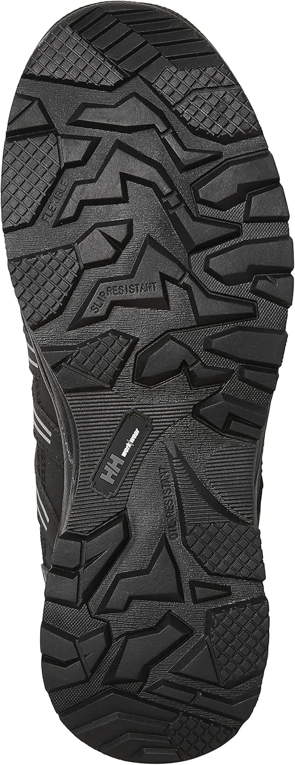 Кроссовки Manchester Mid S3 HH Workwear, Black — фото 3