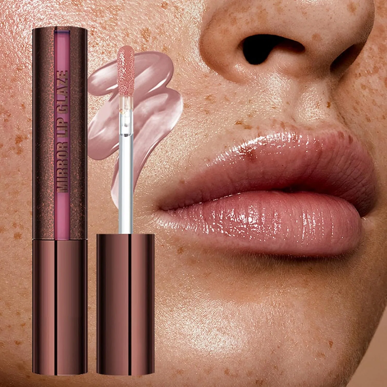 Блеск для губ увлажняющий Lip Glaze, оттенок 05 — фото 2