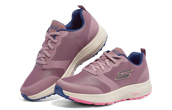 Кроссовки go run consistent low-tops sport shoes pink Skechers, розовый — фото 3