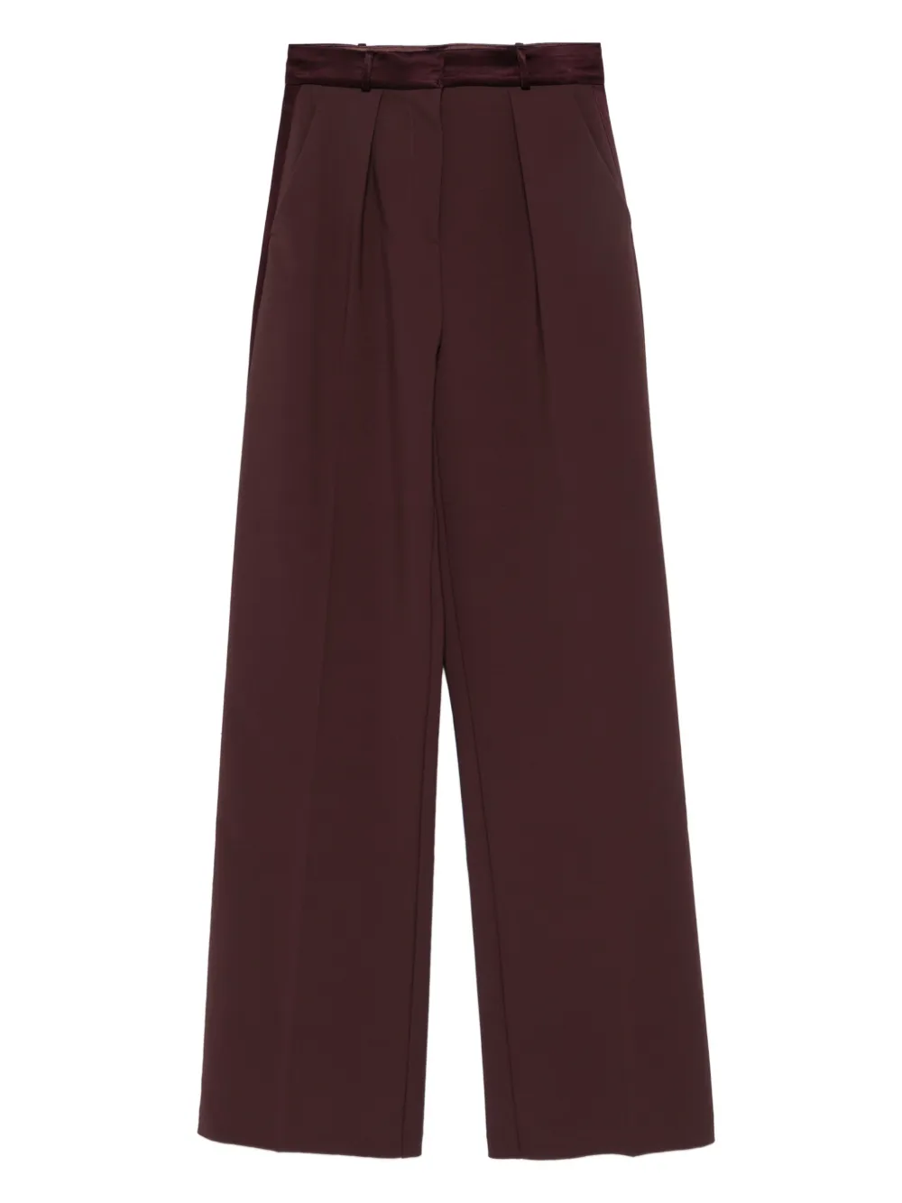 

Плиссированные брюки Elisabetta Franchi, фиолетовый