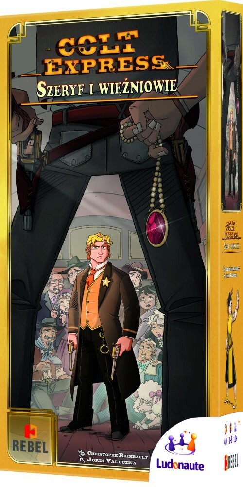 

Colt Express: Sheriff and Prisoners, игра для вечеринок, Rebel