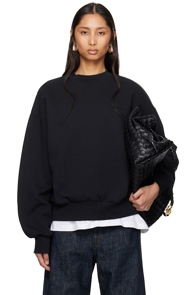 

Классический свитшот с круглым вырезом Fear Of God Essentials, черный