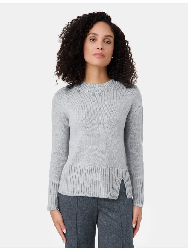 

Пуловер Gerry Weber Langarm Rundhals, цвет silver grey melange