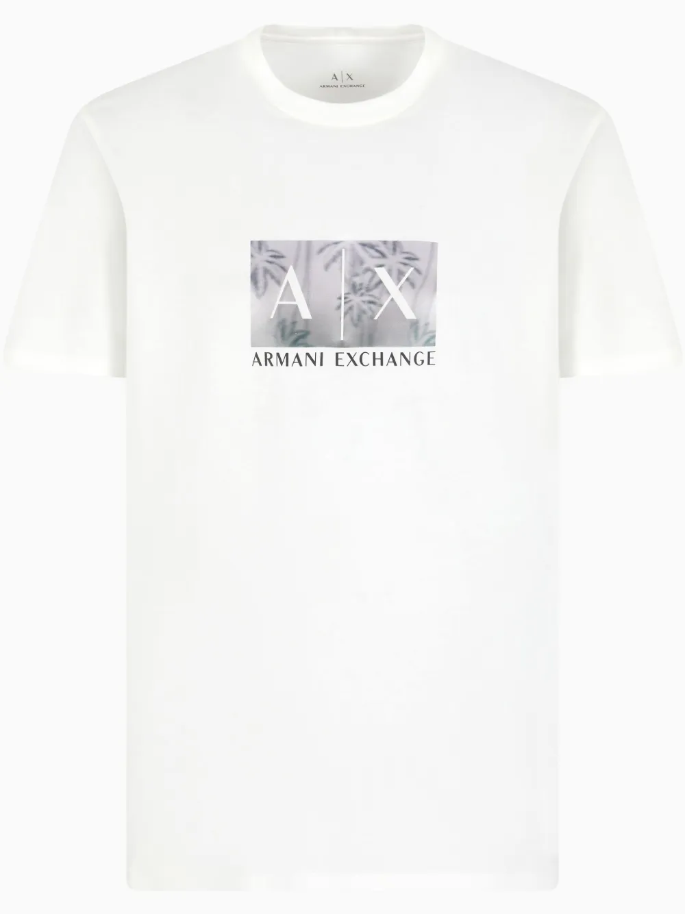 

Футболка с логотипом Armani Exchange, белый