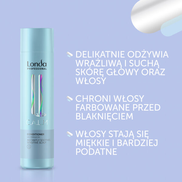 Кондиционер для чувствительной кожи головы, 250 мл Londa Professional Calm — фото 2